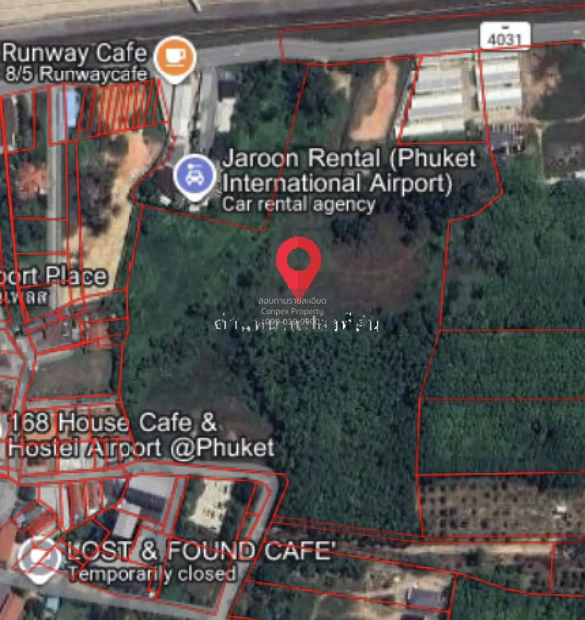 ขายที่ดินติดสนามบินภูเก็ต พื้นที่สีม่วง ไม้ขาว ถลาง ภูเก็ต CX-169 3