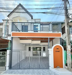 ขายทาวน์เฮ้าส์/ทาวน์โฮม  บ้านเจ้าพระยา 8 รีโนเวทใหม่ บางเลน บางใหญ่ นนทบุรี CX-170037