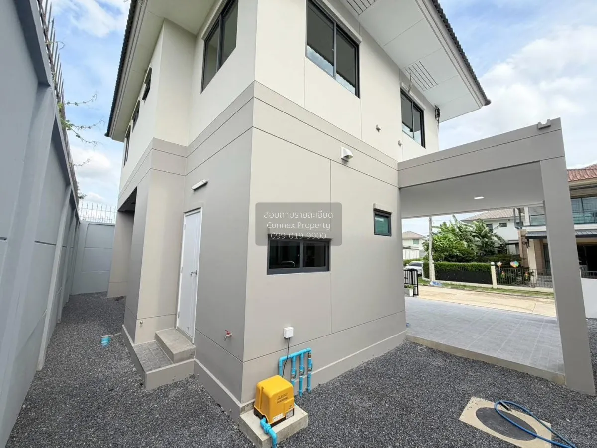 ขายบ้าน  สราญสิริ ติวานนท์-แจ้งวัฒนะ ห้องมุม รีโนเวทใหม่ บ้านใหม่