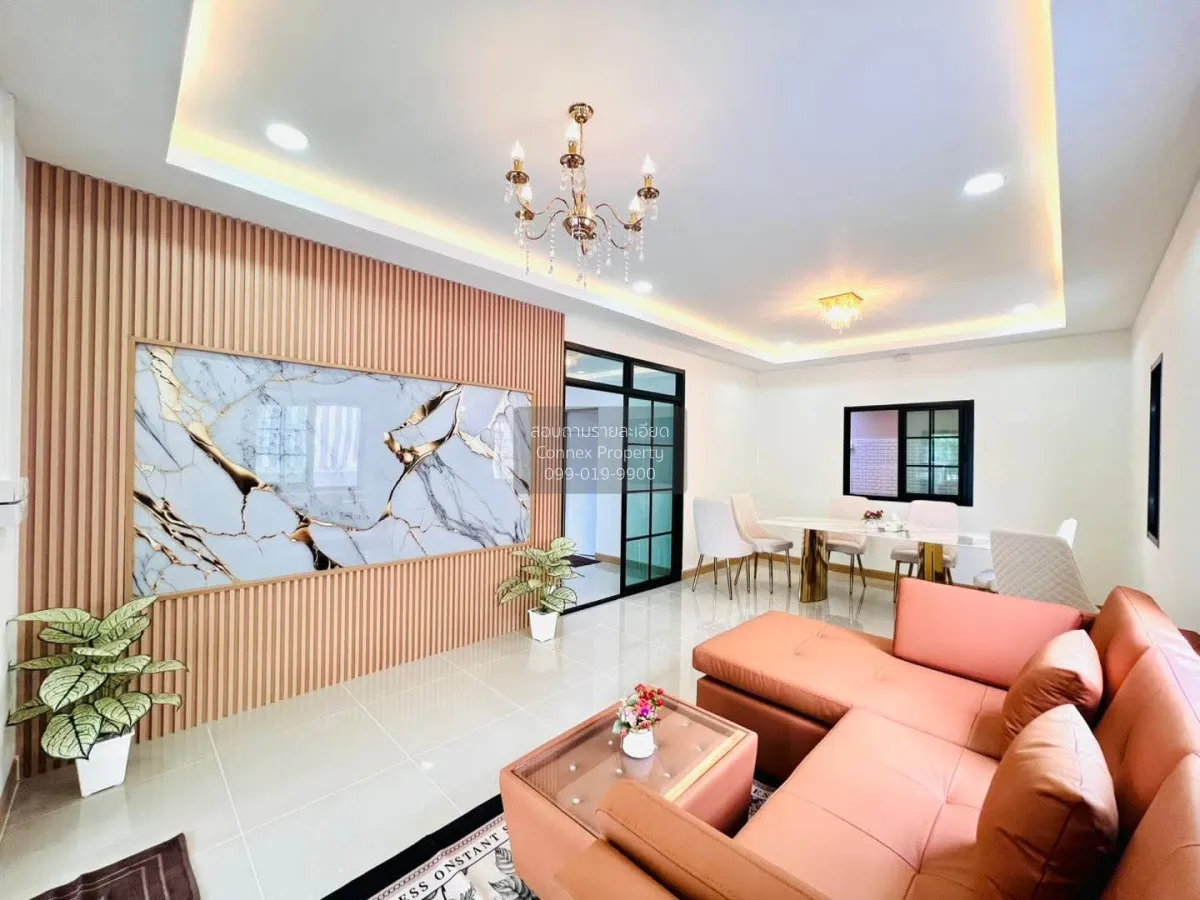 For Sale House , Pruksa Village 5 Wongwaen - Rattanathibet , newl 4