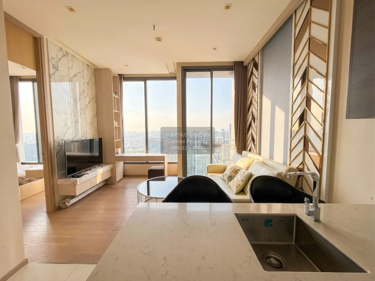 For Rent Condo , The Esse Asoke , high floor , BTS-Asok , Khlong  3