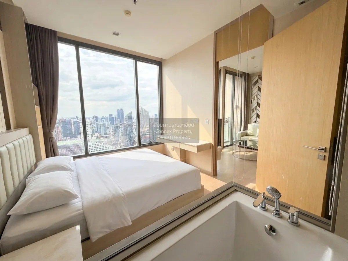 For Rent Condo , The Esse Asoke , high floor , BTS-Asok , Khlong 