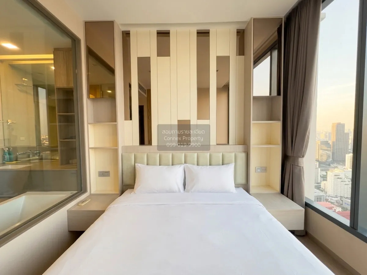 For Rent Condo , The Esse Asoke , high floor , BTS-Asok , Khlong 