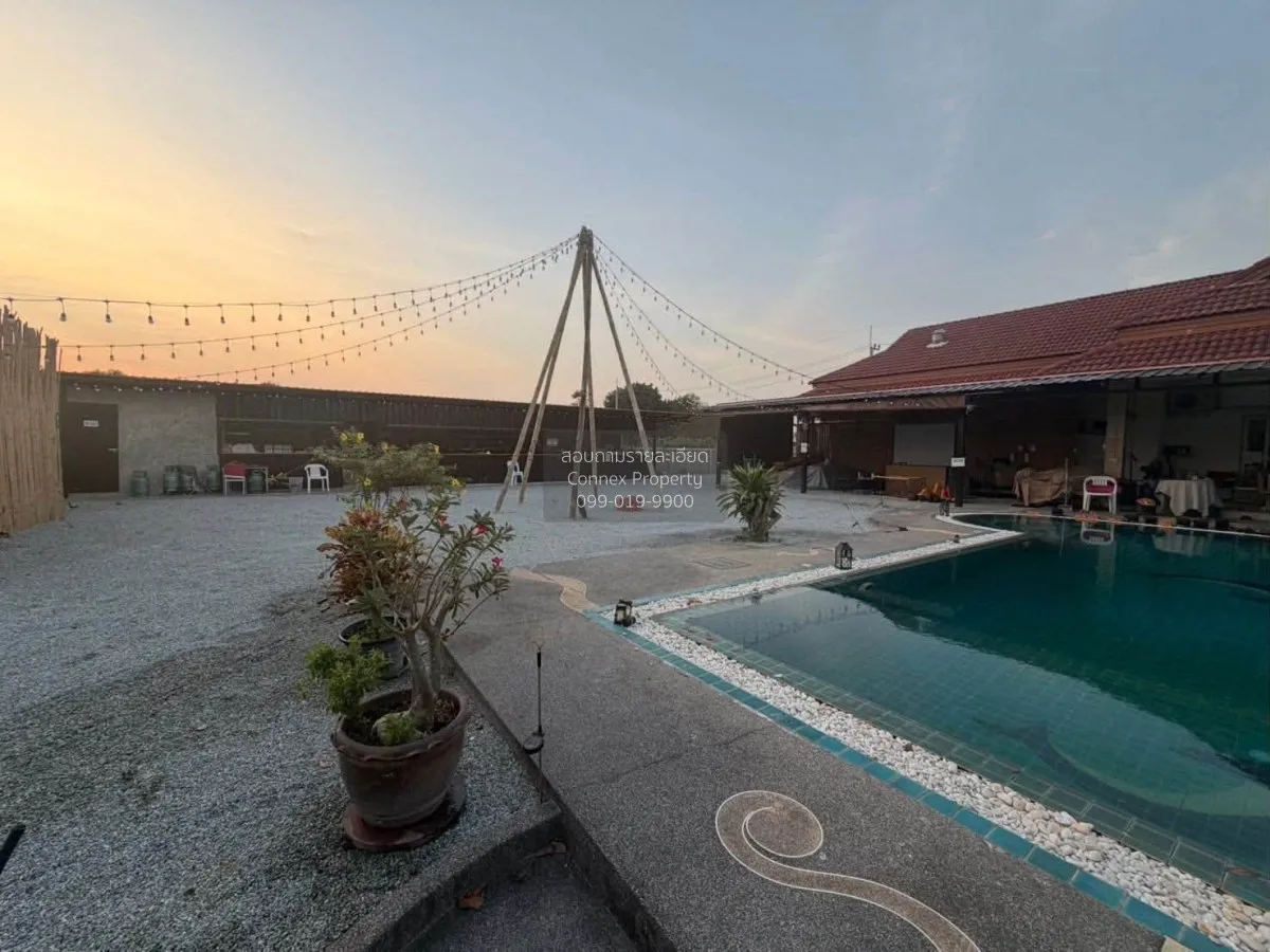 For Sale Single - storey house, 400 square wa, Bang Lamung. , Non