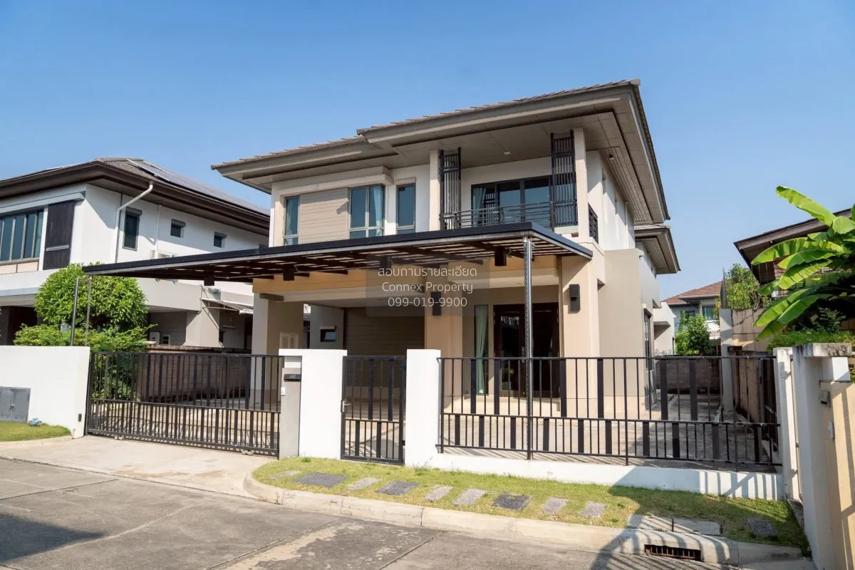 ขายบ้านหัวมุม พร้อมอยู่  เศรษฐสิริ ราชพฤกษ์ - จรัญฯ 2 MRT-ไฟฉาย บ 1