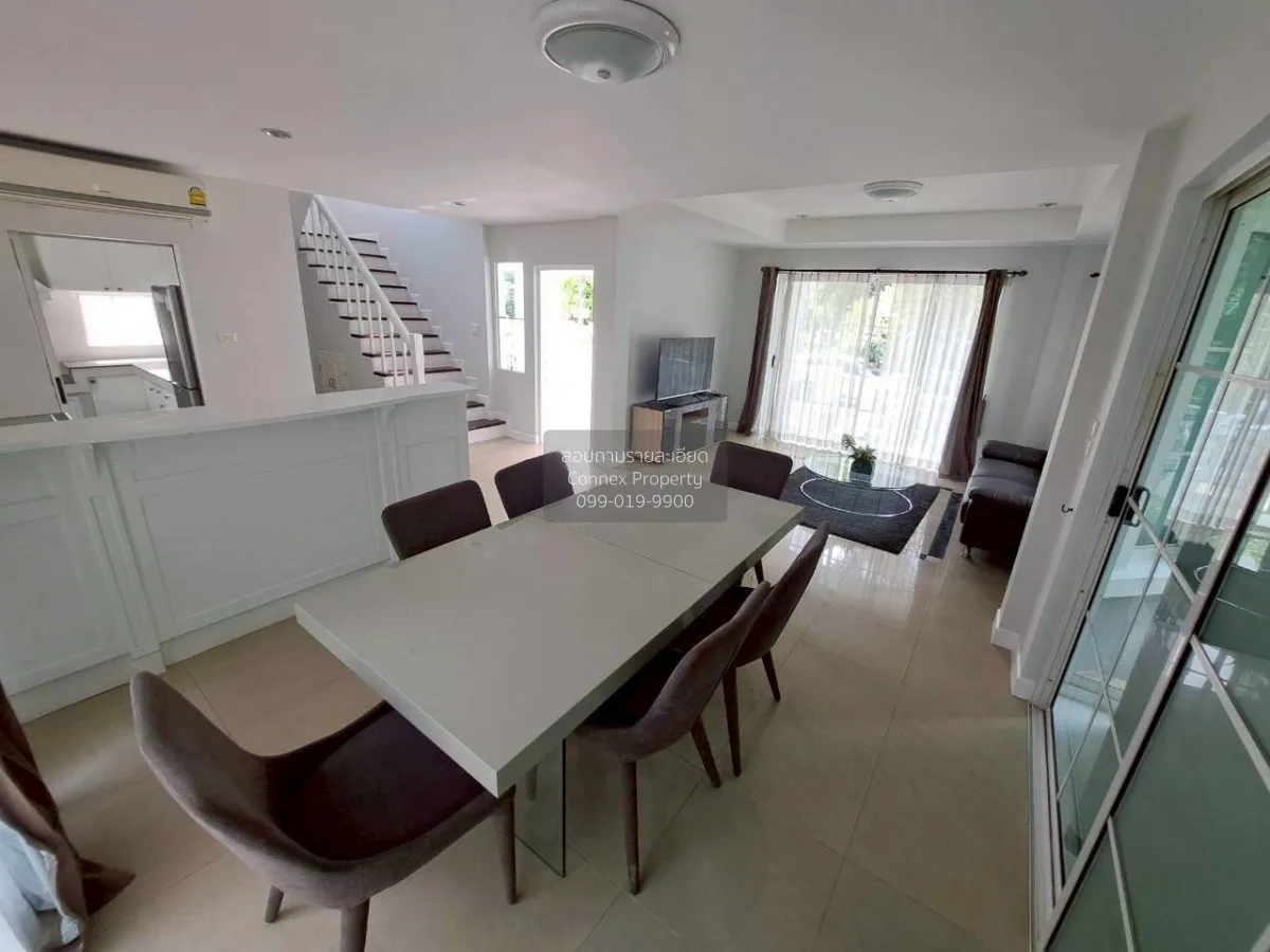 For Sale House , Mantana Onnut - Wongwaen 1 , corner unit , Dok M 2