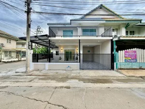 ขายทาวน์เฮ้าส์/ทาวน์โฮม  บ้านพฤกษา 3 บางบัวทอง ห้องมุม รีโนเวทใหม่ บางคูรัด บางบัวทอง นนทบุรี CX-171169