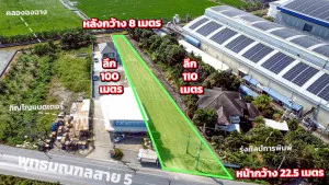 For Sale Land on Phutthamonthon Sai 5, already filled , Rai Khing , Sam Phran , Nakhon Pathom , CX-171303