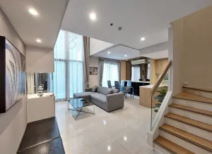 For Sale Condo , Villa Asoke , Duplex , nice view , MRT-Phetchaburi , Makkasan , Rat Thewi , Bangkok , CX-171369