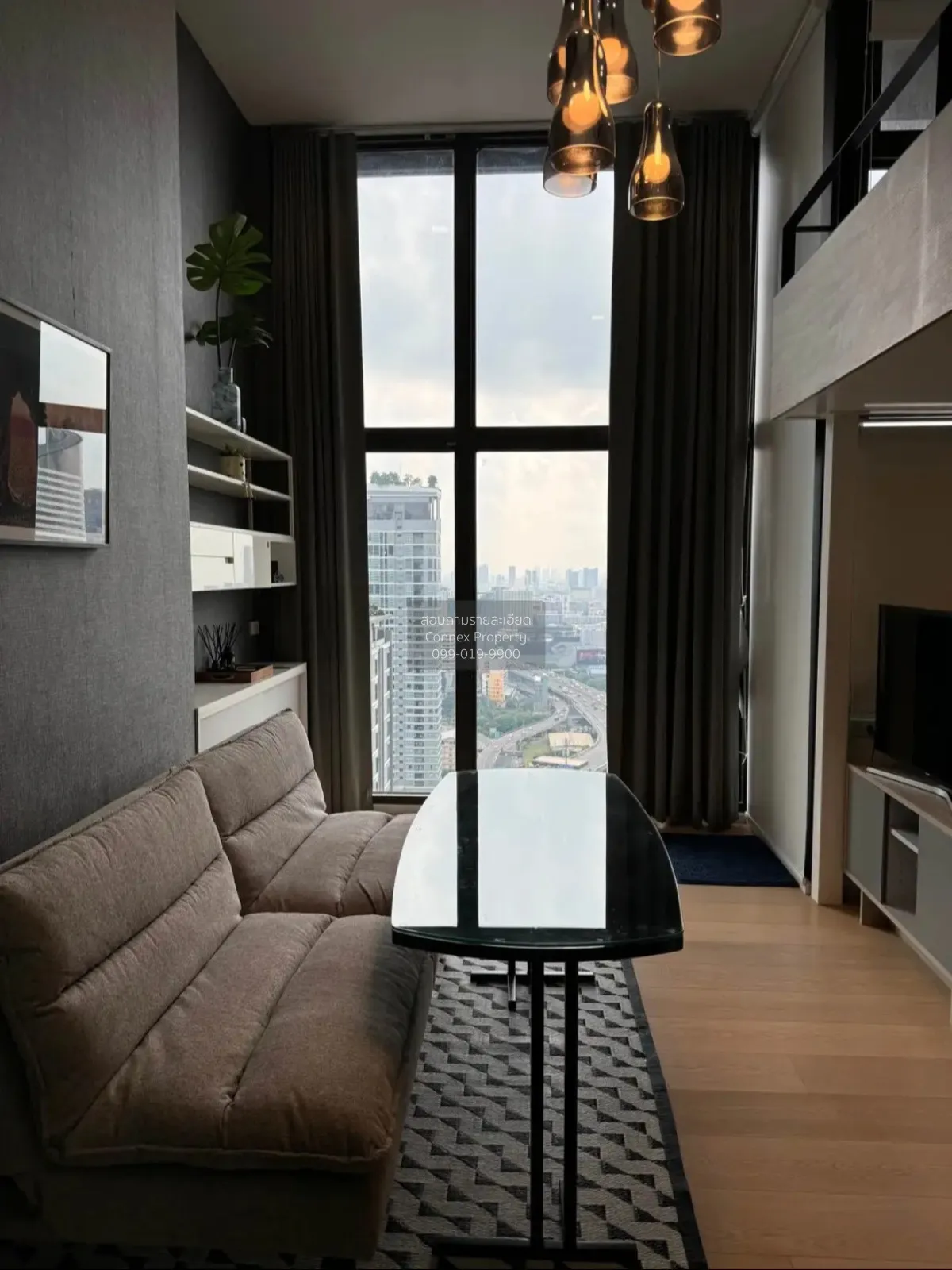For Rent Condo , Chewathai Residence Asoke , Duplex , MRT-Phra Ra 2