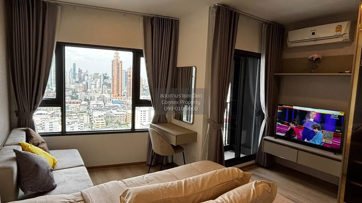 For Rent Condo , Life Rama 4 - Asoke , nice view , high floor , K 1