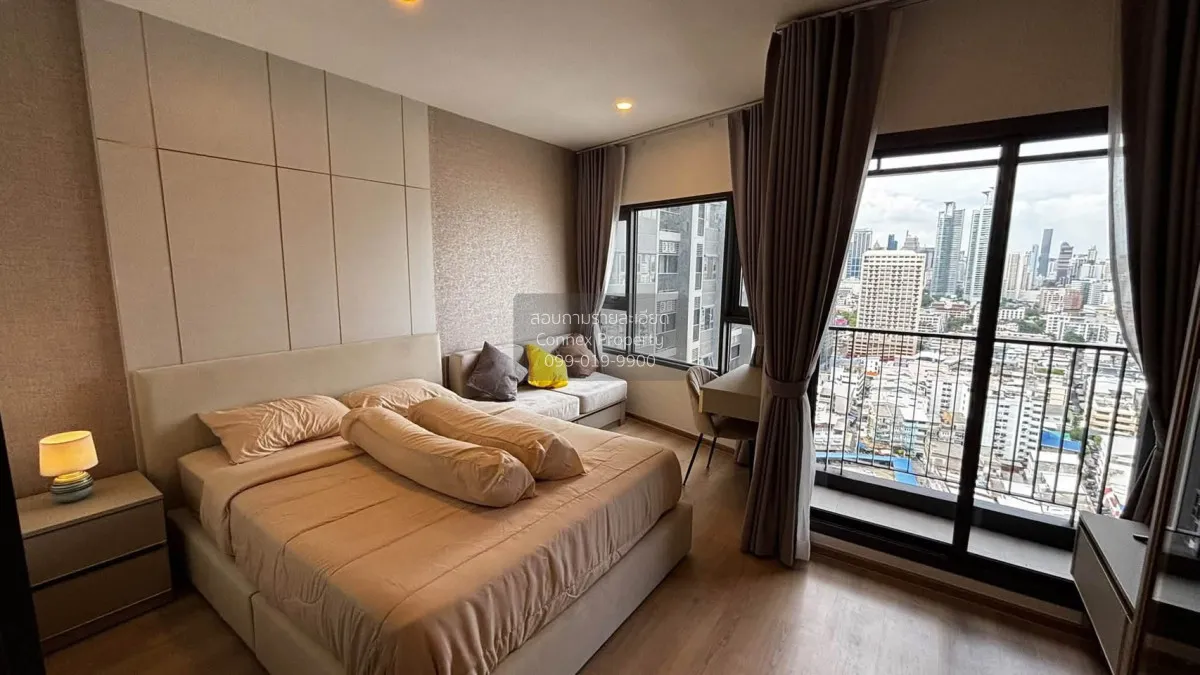 For Rent Condo , Life Rama 4 - Asoke , nice view , high floor , K 3