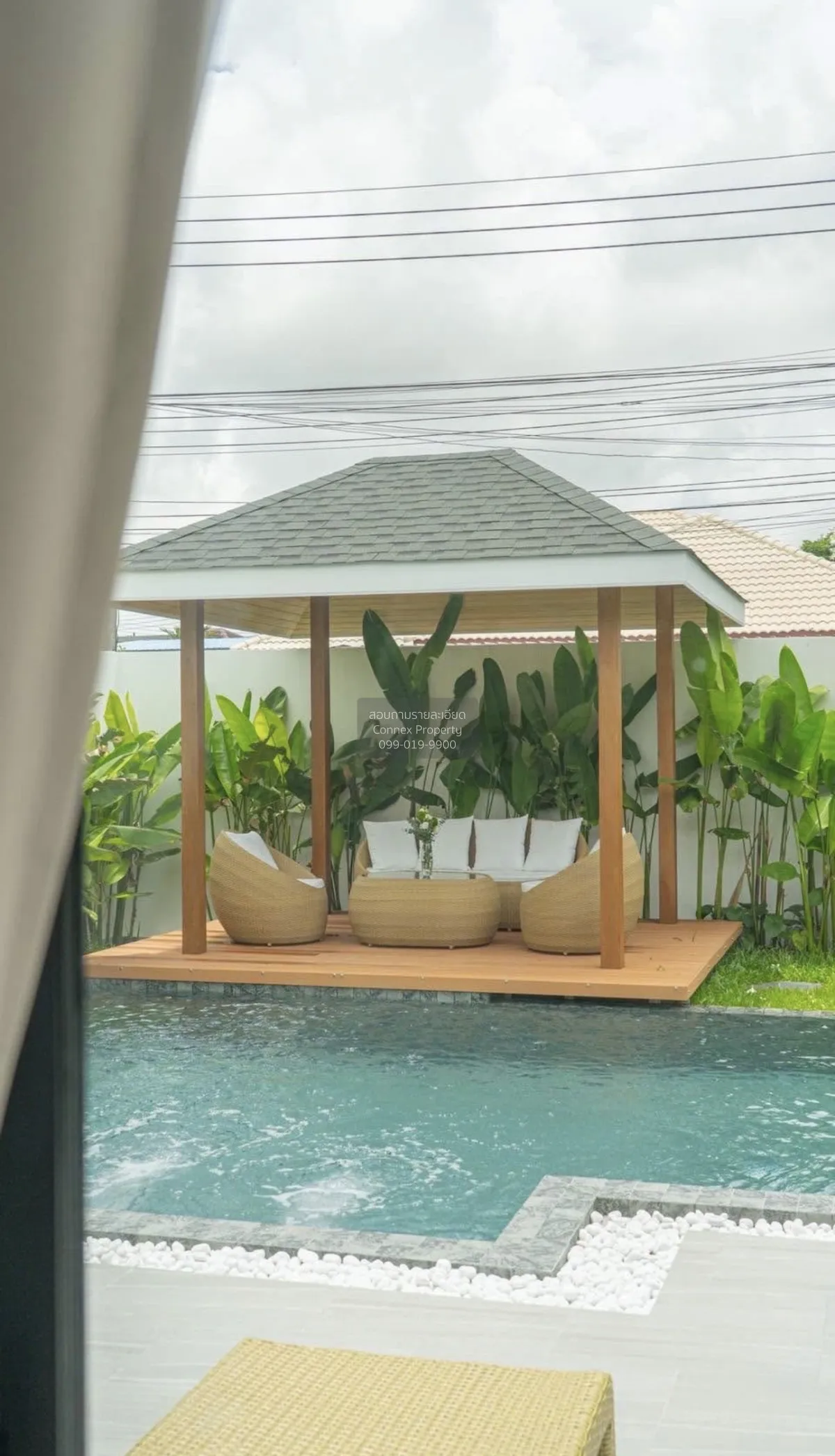 ขายพูลวิลล่า  หมู่บ้าน บ้านสวนเนรมิต 5 ศรีสุนทร ถลาง ภูเก็ต CX-17