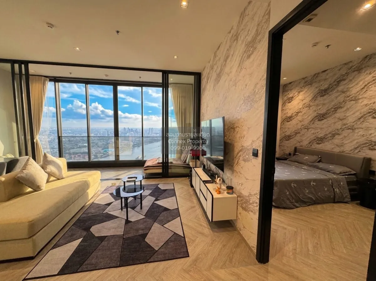 For Sale Condo , Chapter Charoenkrung - Riverside , nice view , h 2