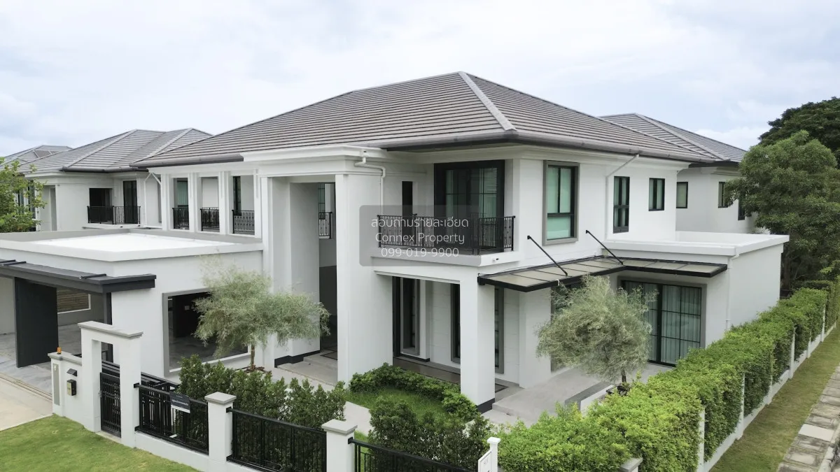 ขายบ้าน  คฤหาสน์หลังใหญ่ที่สุด เศรษฐสิริ พระราม 5  ตำแหน่งสวย หัว 1