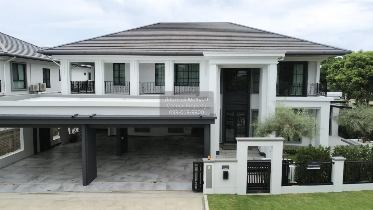 ขายบ้าน  คฤหาสน์หลังใหญ่ที่สุด เศรษฐสิริ พระราม 5  ตำแหน่งสวย หัว