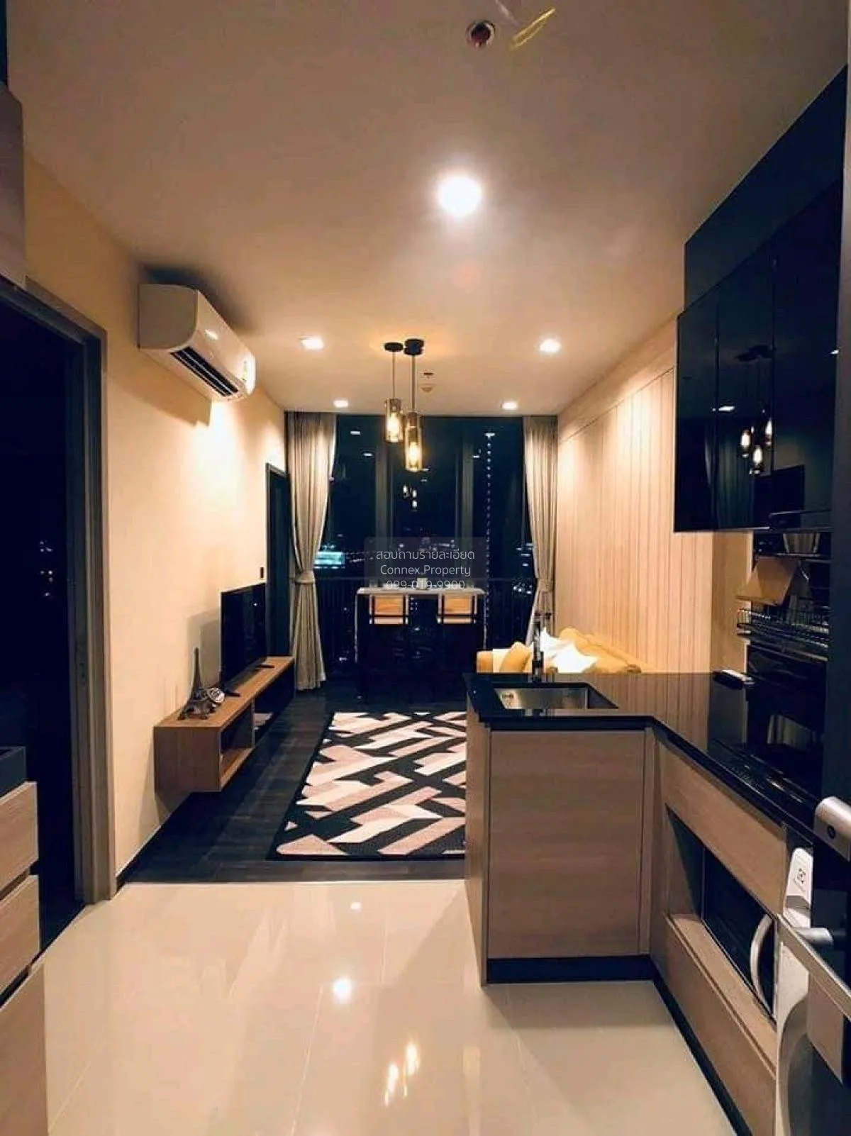 For Rent Condo , The Line Asoke - Ratchada , MRT-Phra Ram 9 , Din