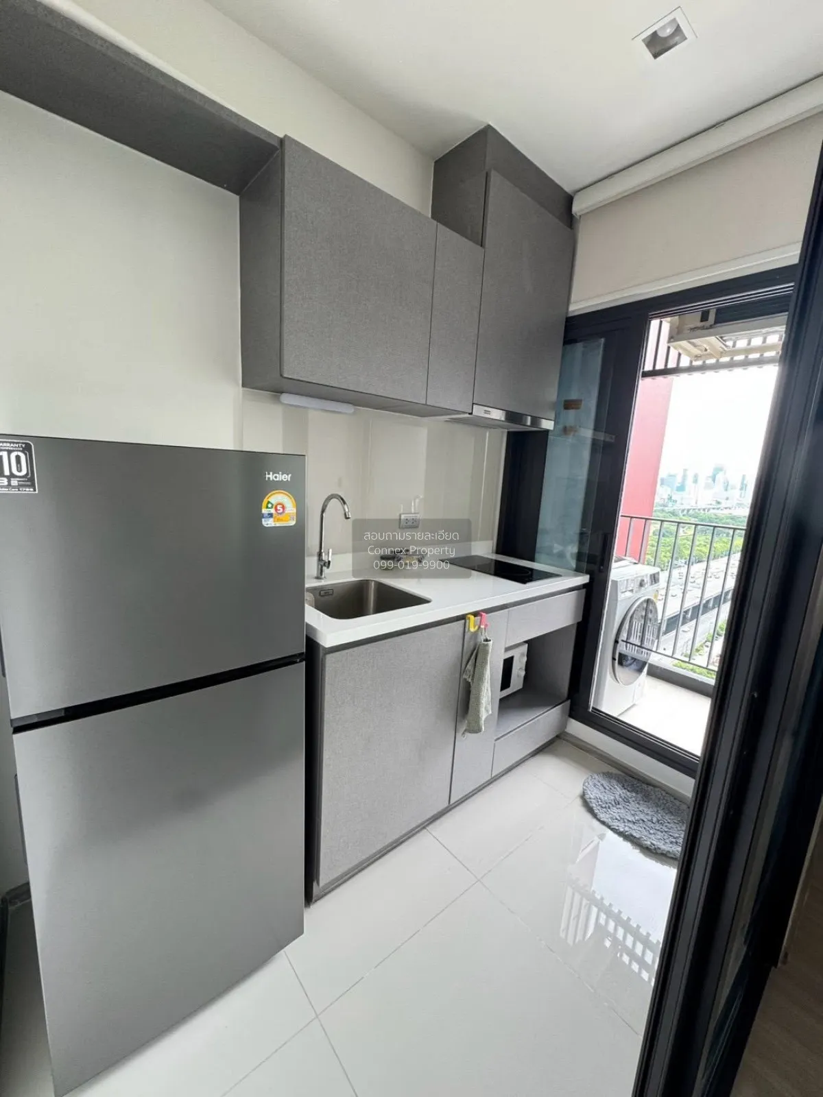 For Rent Condo , Life Asoke Hype Rama 9 , nice view , high floor 