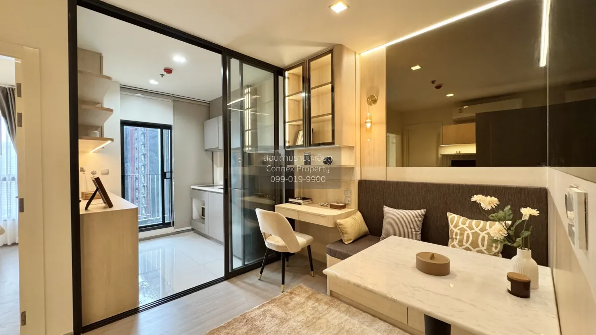 For Rent Condo , Life Asoke - Rama 9 , high floor , MRT-Phra Ram  1