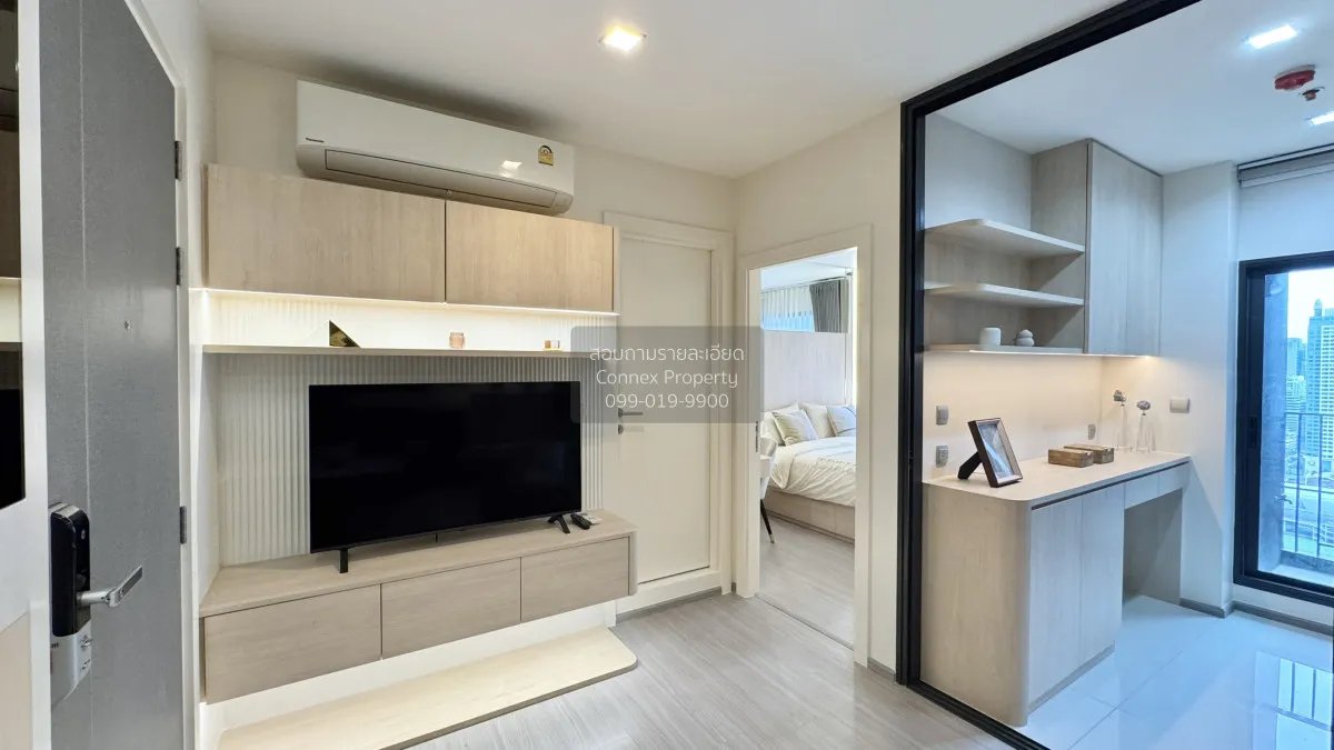 For Rent Condo , Life Asoke - Rama 9 , high floor , MRT-Phra Ram  3