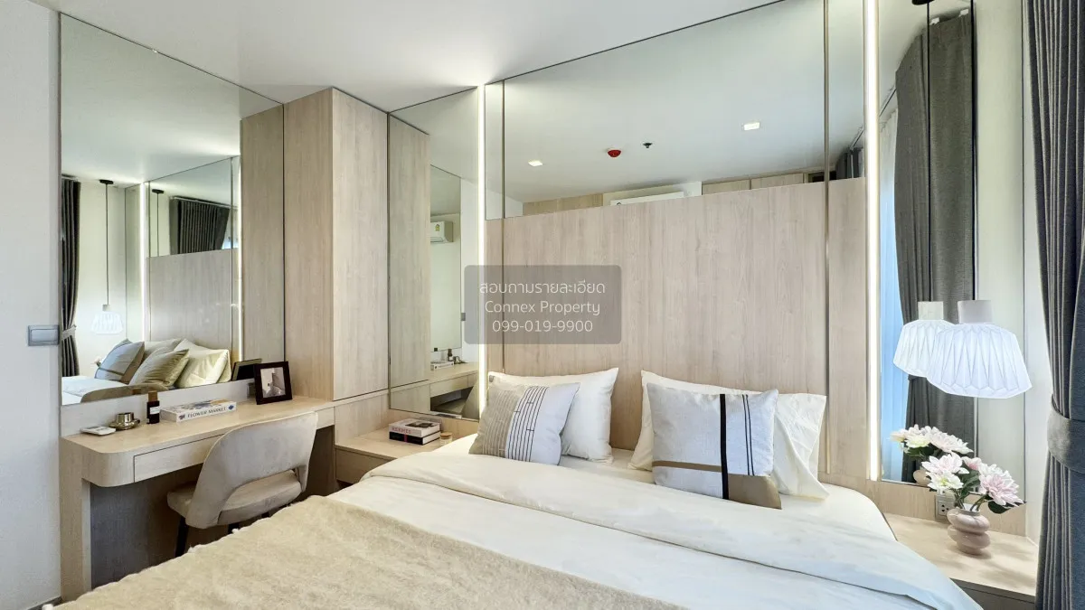 For Rent Condo , Life Asoke - Rama 9 , high floor , MRT-Phra Ram 