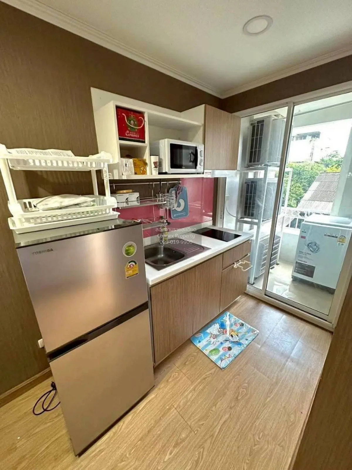 For Sale Condo , The Prague Condominium , corner unit , Khlong Ma