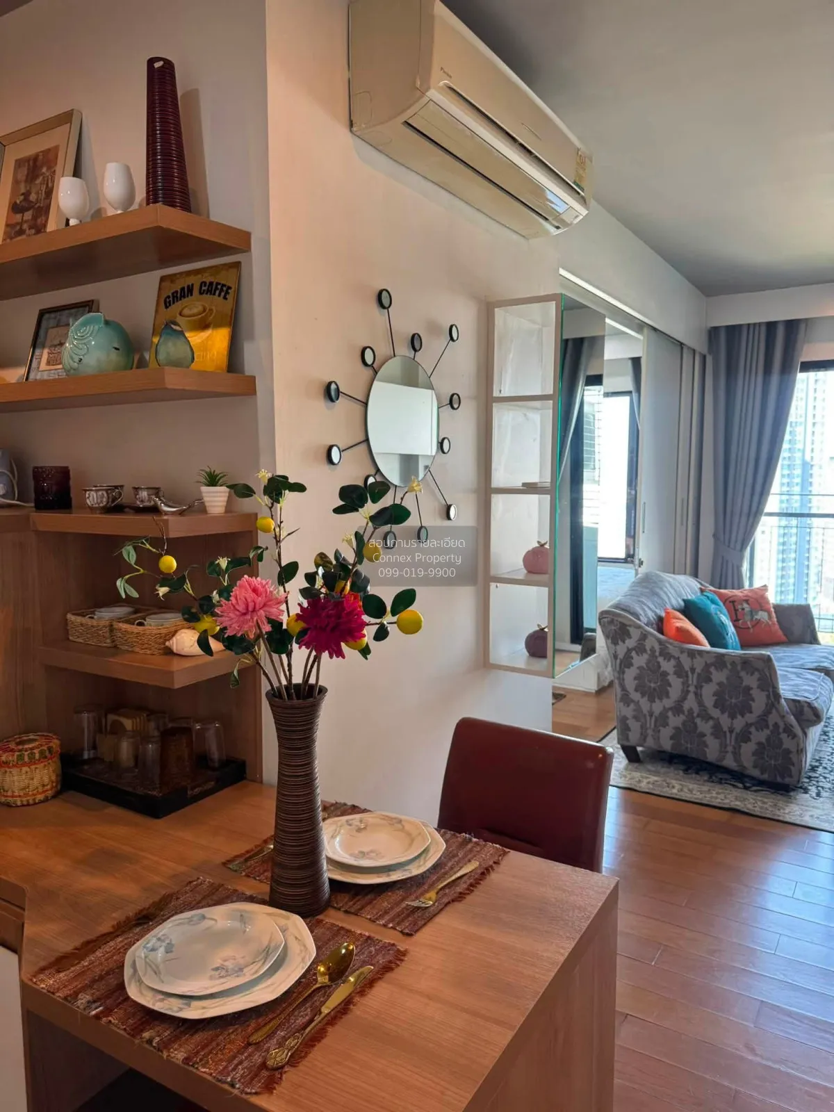 For Rent Condo , Blocs 77 , nice view , high floor , BTS-On Nut ,