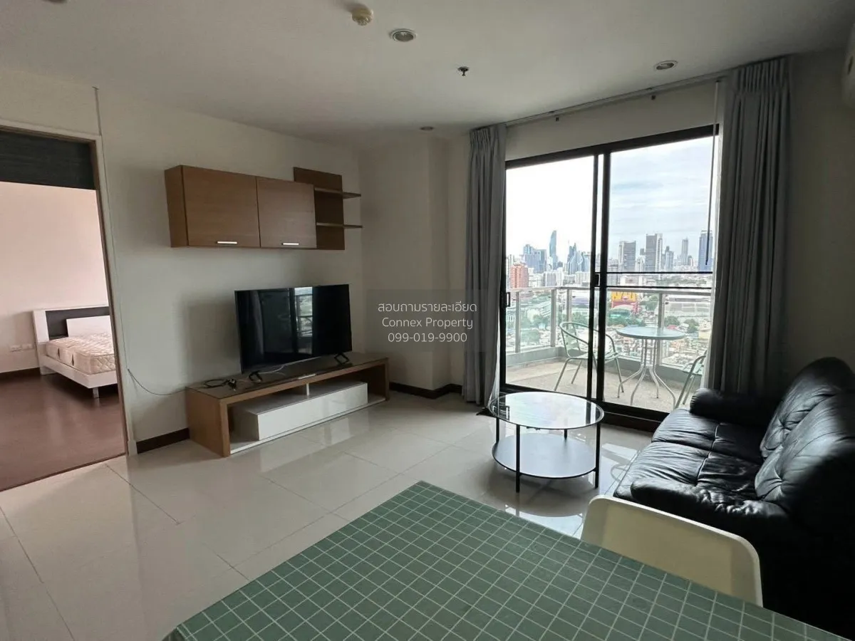 For Rent Condo , Supalai Premier Ratchathewi , high floor , BTS-R 2