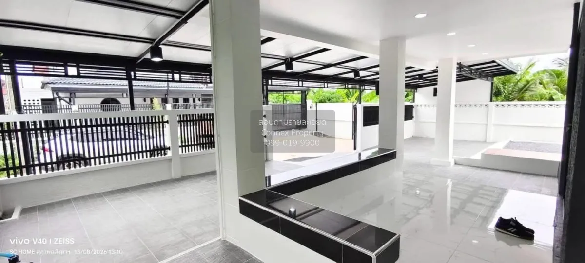 For Sale House , Baan Phra Pin 4 , nice view , corner unit , wide