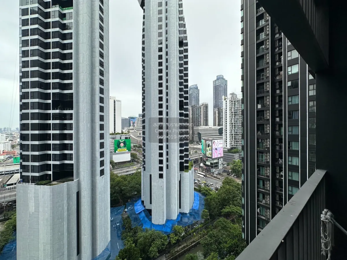 For Sale Condo , Life Asoke , high floor , MRT-Phetchaburi , Bang