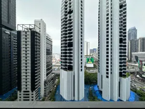 For Sale Condo , Life Asoke , high floor , MRT-Phetchaburi , Bang Kapi , Huai Khwang , Bangkok , CX-173932
