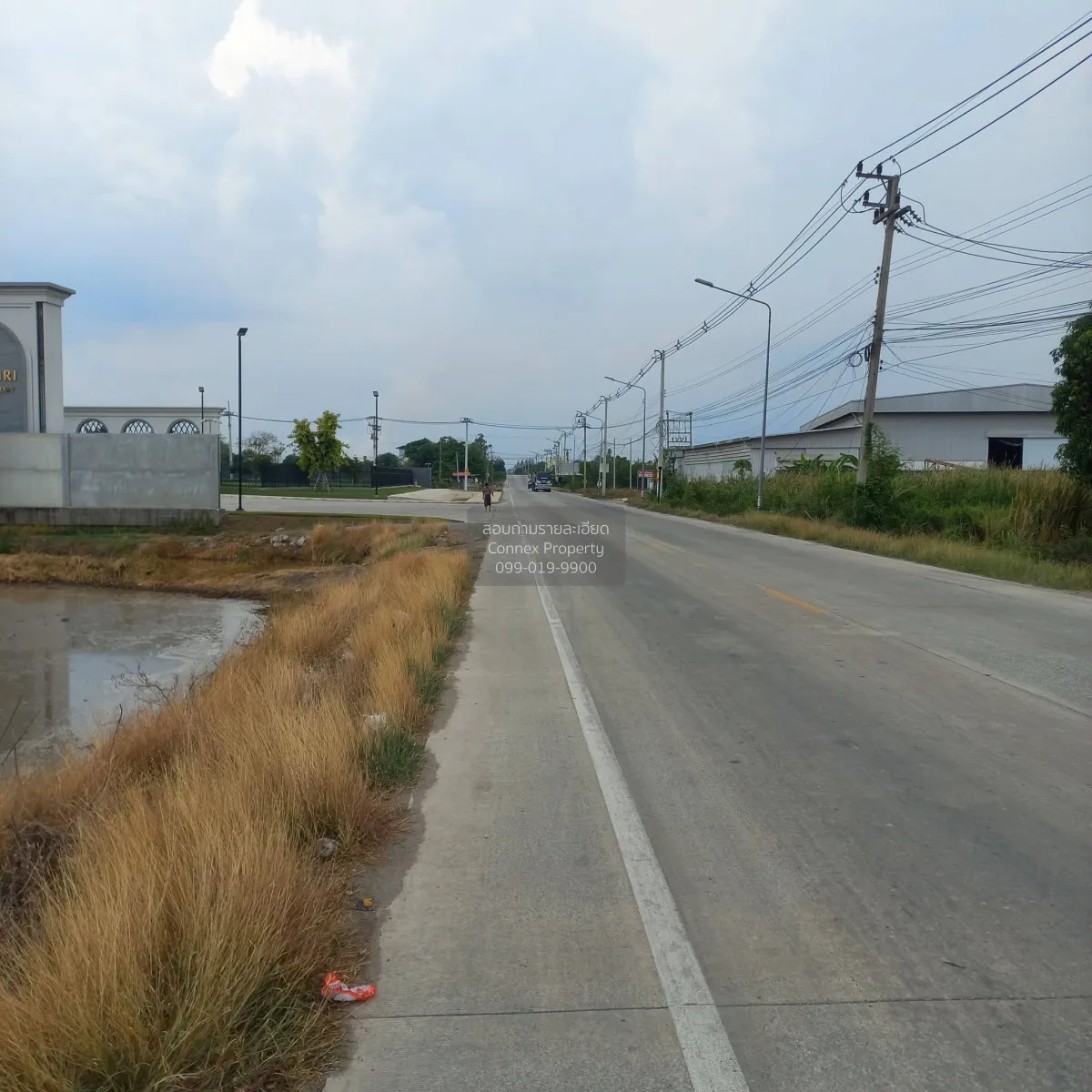 For Sale Land for sale, Lam Luk Ka Khong 10, next to the main roa 2