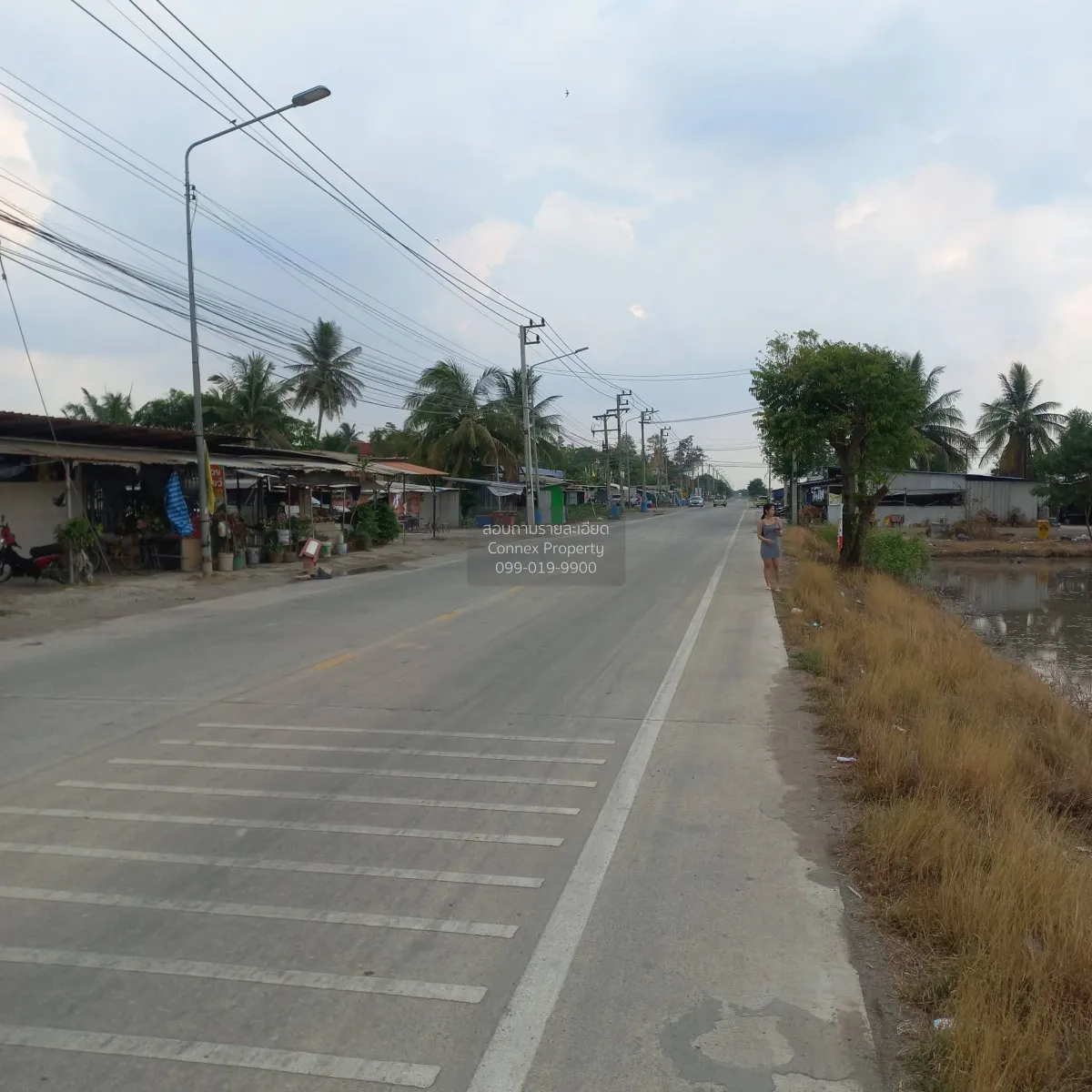 For Sale Land for sale, Lam Luk Ka Khong 10, next to the main roa 3