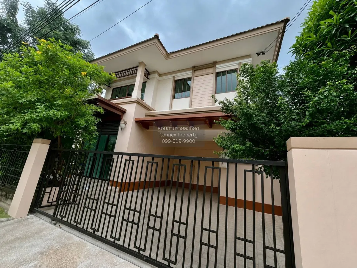 ขายบ้าน  บ้านเดี่ยว บุราสิริ ราชพฤกษ์ – แจ้งวัฒนะ รีโนเวทใหม่ บาง 1