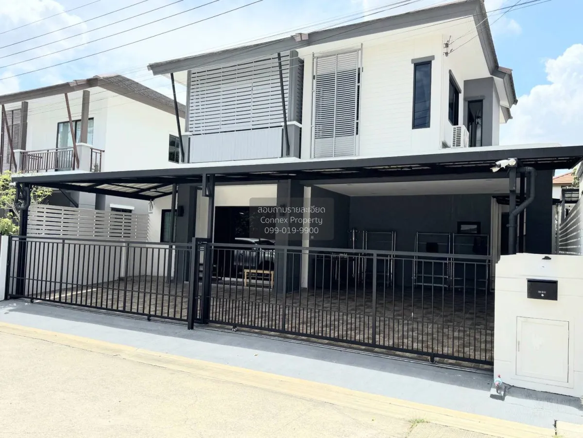 For Rent House , Pruksa Ville 73 Patthanakan , MRT-Kelantan , Sua 1