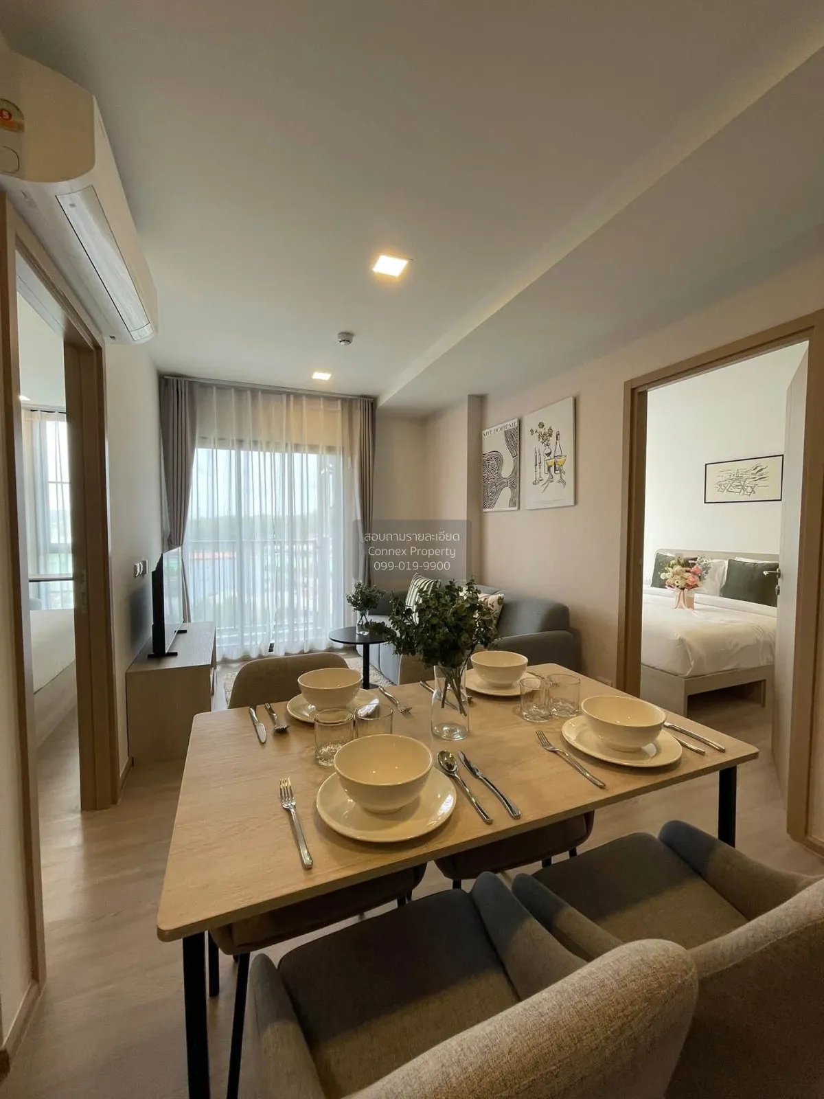 For Rent Condo , The Base Bukit Phuket , nice view , high floor , 3