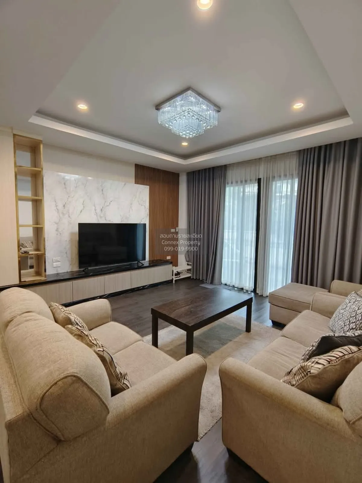 For Rent 3-story detached house on Sukhumvit 65, Ekkamai, about 6 3