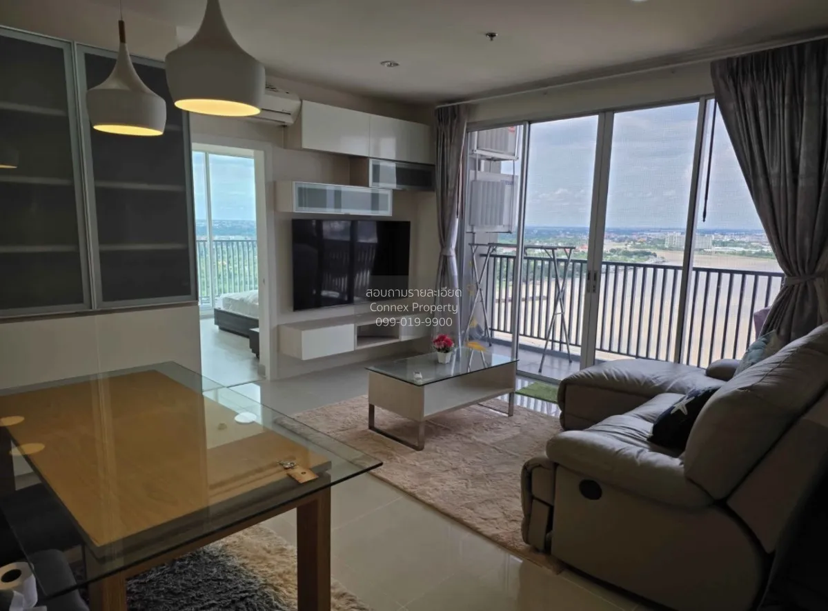 For Rent Condo , Manor Sanambinnam , river view , MRT-Phra Nang K 4