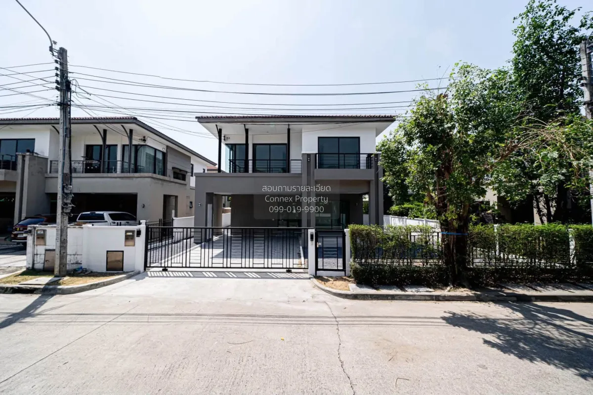 ขายบ้าน  เดอะ เซนโทร วัชรพล หน้ากว้าง รีโนเวทใหม่ ออเงิน เขต สายไ 1