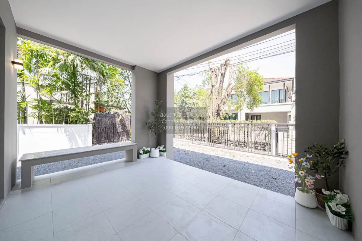 ขายบ้าน  เดอะ เซนโทร วัชรพล หน้ากว้าง รีโนเวทใหม่ ออเงิน เขต สายไ 2