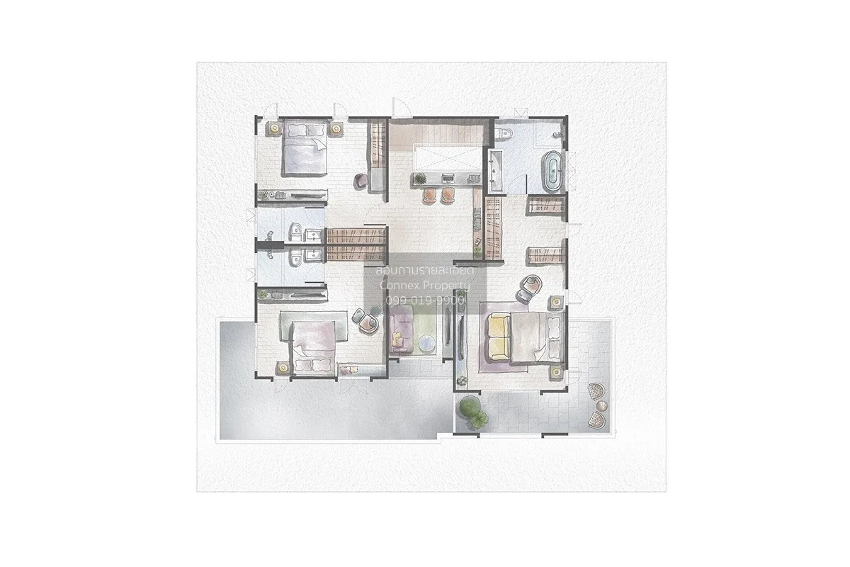 For Sale House , Saransiri Rangsit 2 , Ban Klang , Pathum Wan , P 3