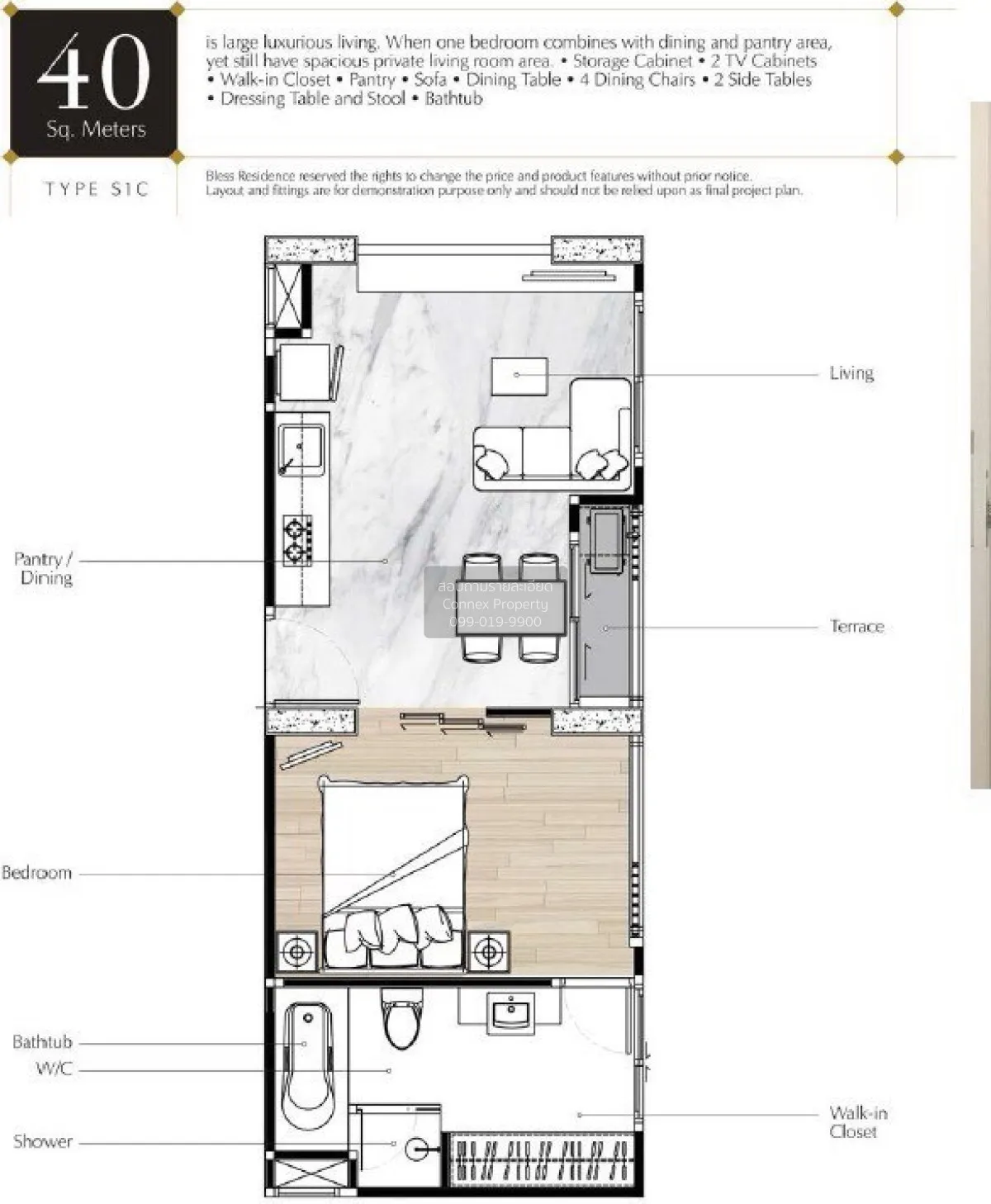 For Sale Condo , Bless Residence Ekkamai , BTS-Ekkamai , Khlong T