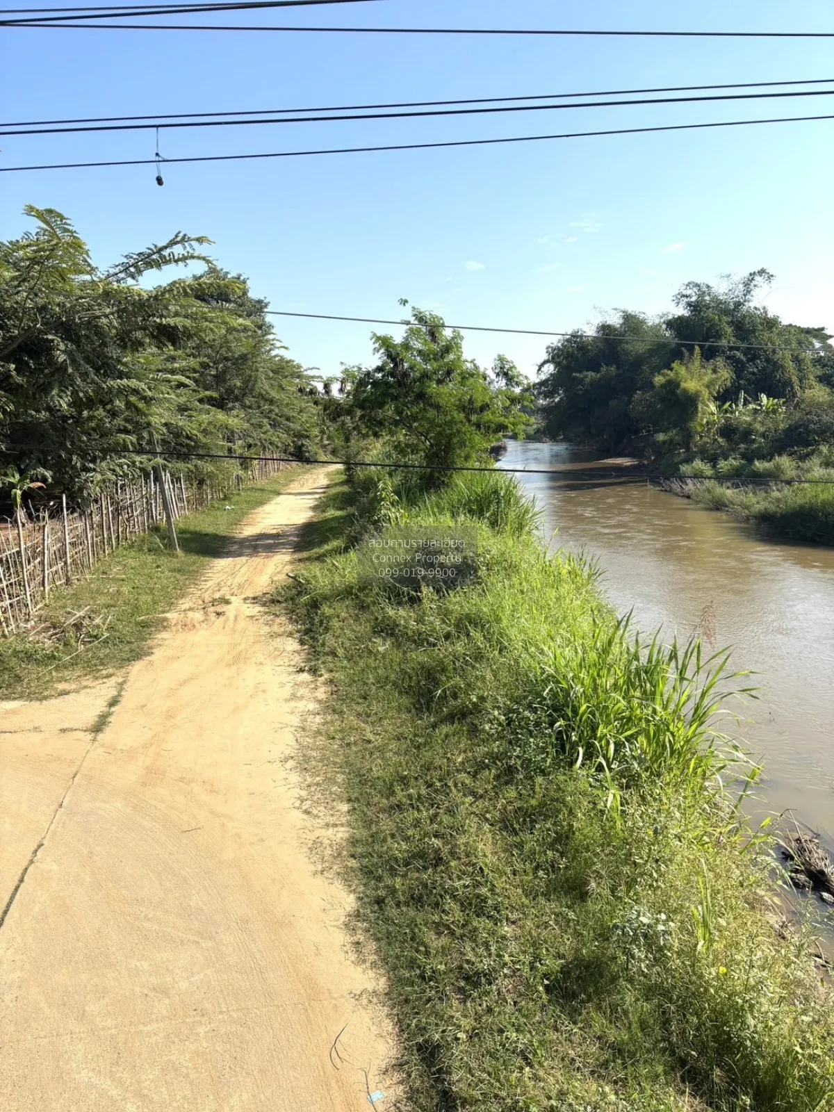 For Sale Riverfront land, Phahonyothin Road, Chiangrai , nice vie 4