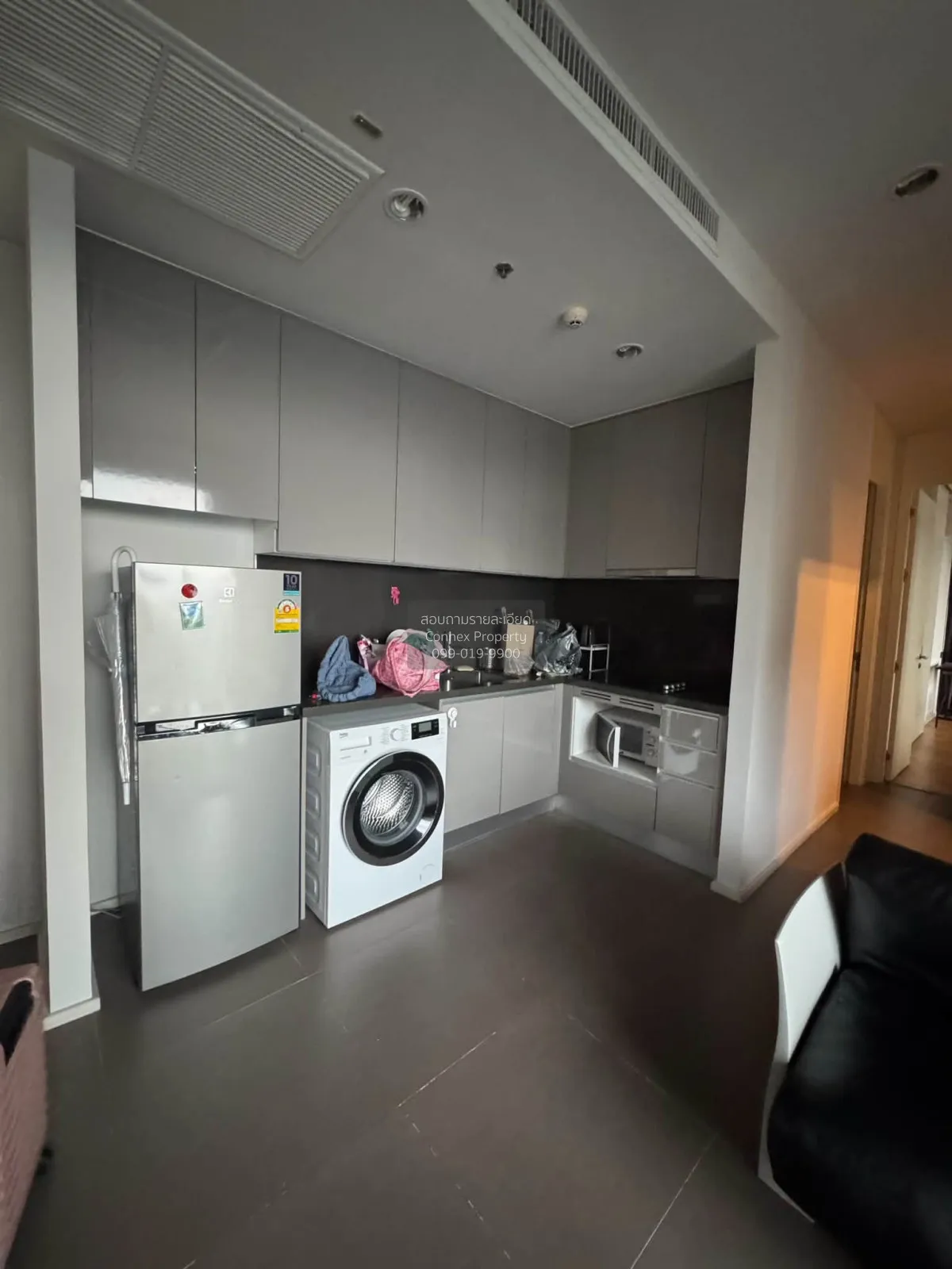 For Rent Condo , M Ladprao , nice view , high floor , corner unit 3