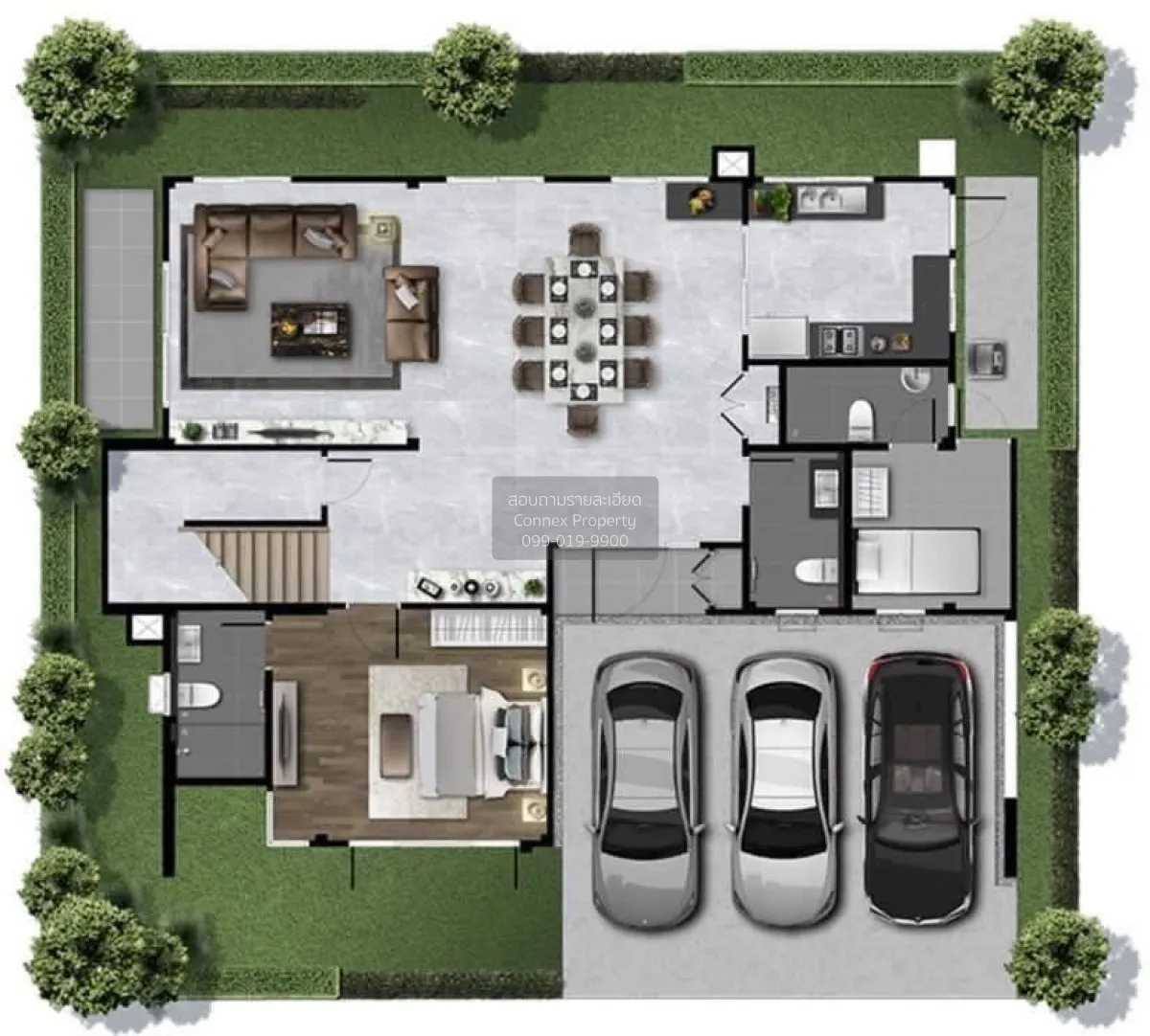 For Rent House , The City Watcharapol , wide frontage , O Ngoen ,