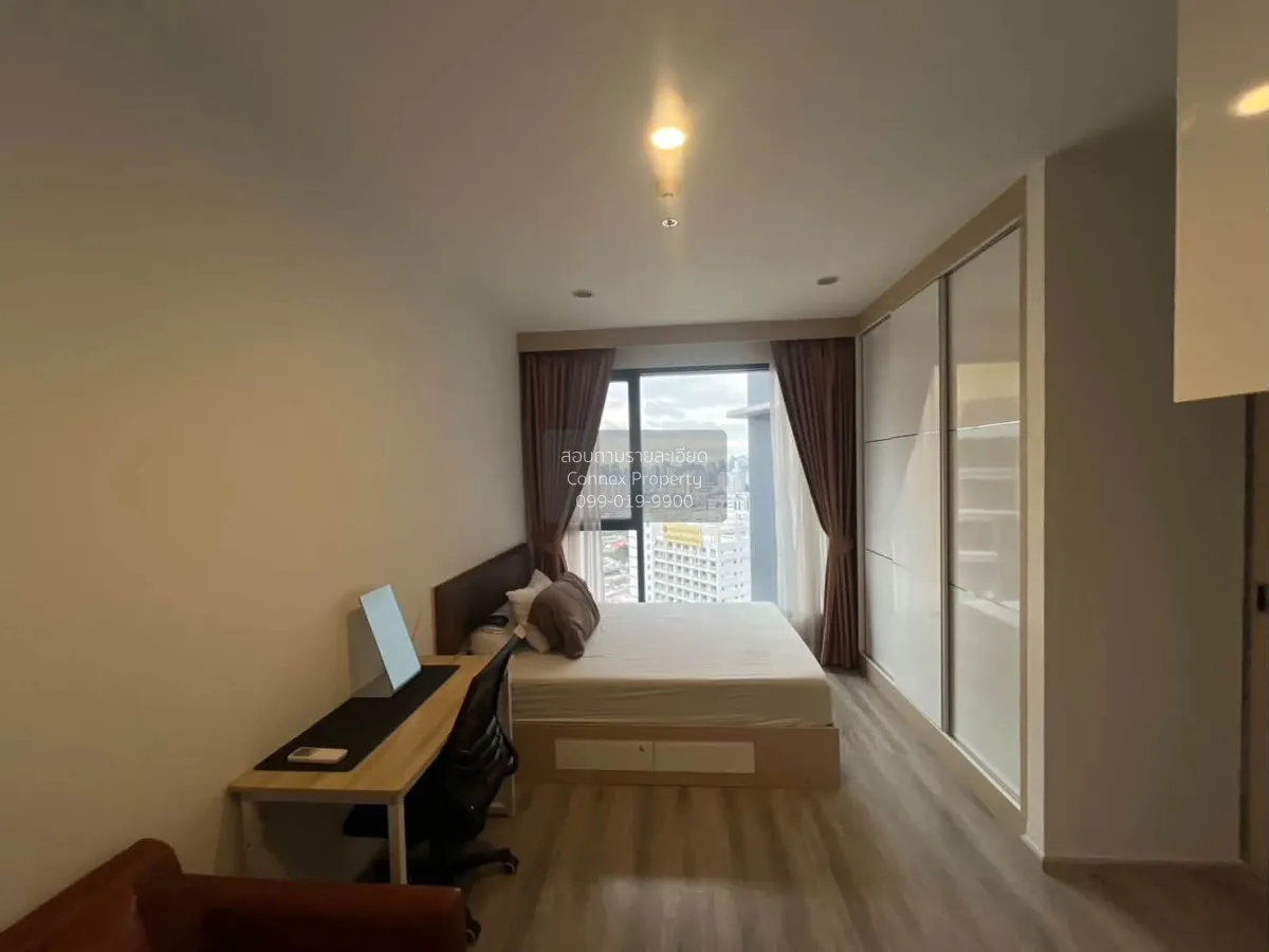 For Rent Condo , Ideo Mobi Asoke , high floor , MRT-Phetchaburi ,
