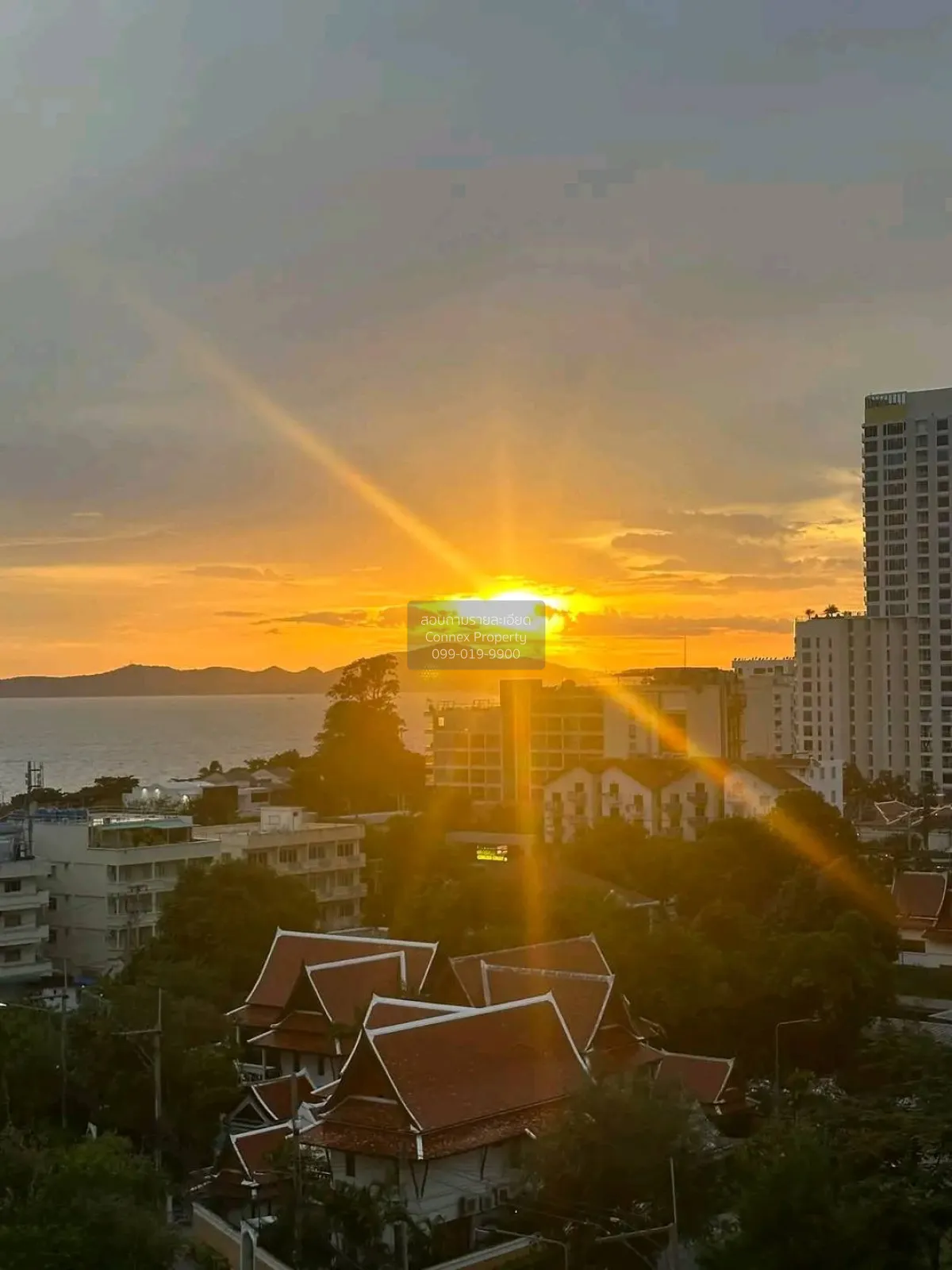 ขายคอนโด  เคียงทะเล คอนโดเทล วิวสวย หน้ากว้าง หนองปรือ บางละมุง ช 4