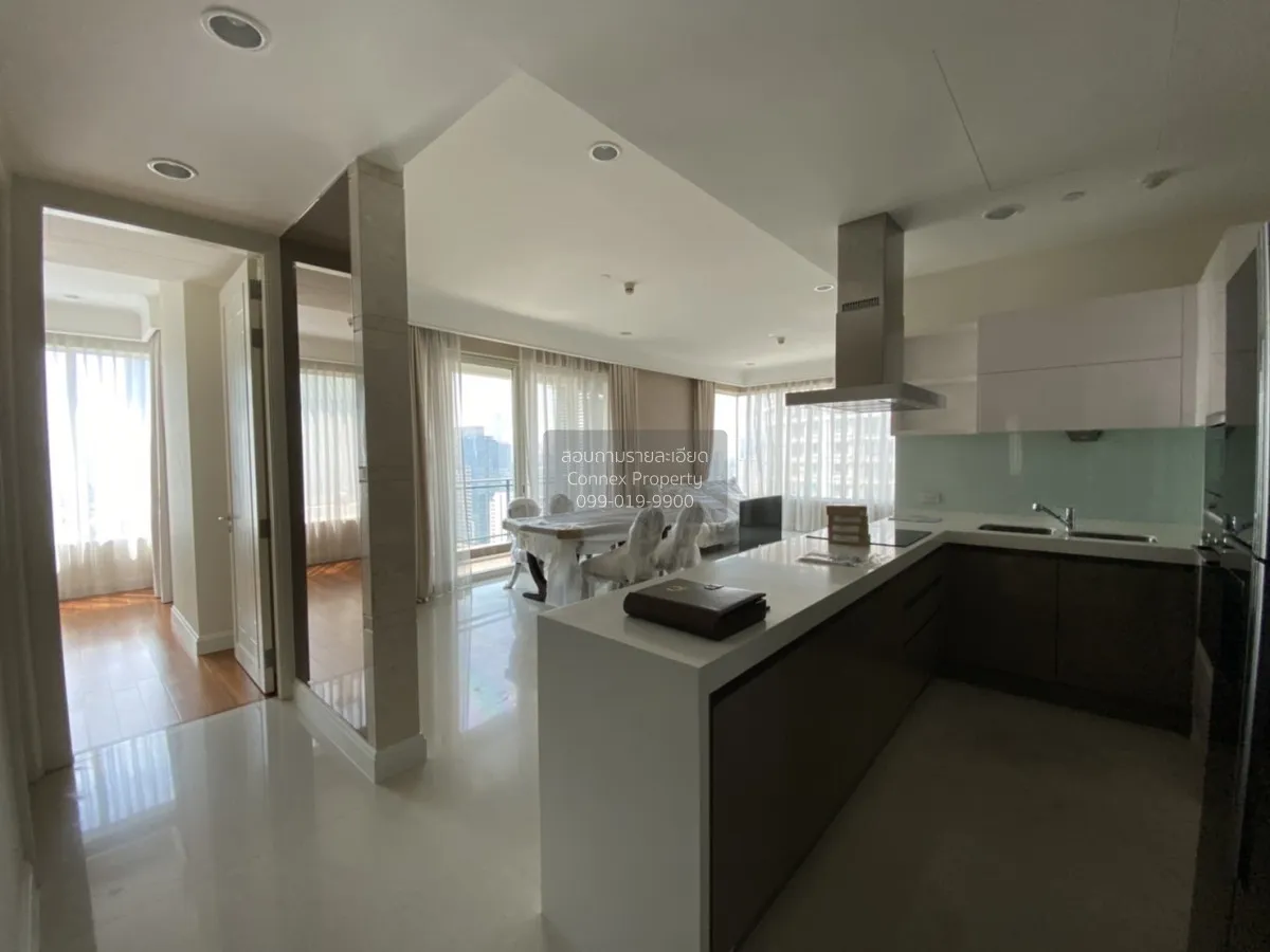 For Rent Condo , Q Langsuan , nice view , high floor , corner uni 3