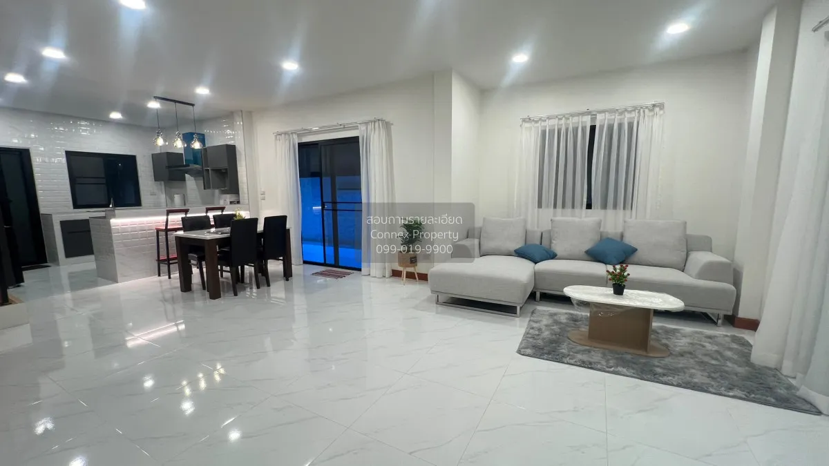 For Rent Newly built semi-detached pool villa in Chalong, Phuket.