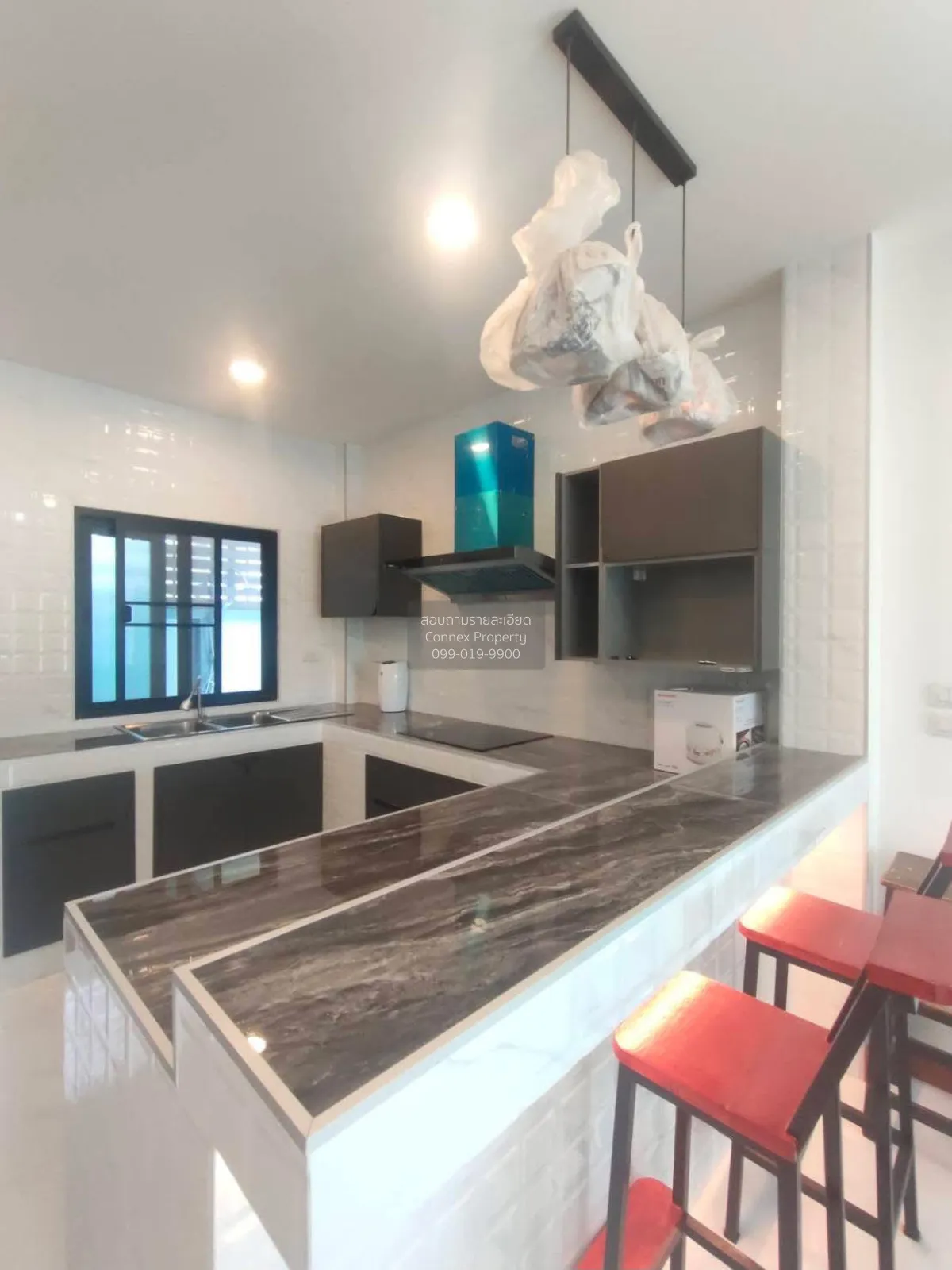For Rent Newly built semi-detached pool villa in Chalong, Phuket.